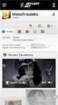 Mobile Screenshot of lelouch-suzaku.deviantart.com