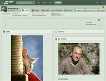 Tablet Screenshot of evuremus.deviantart.com