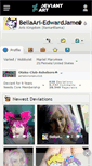 Mobile Screenshot of bellaari-edwardjames.deviantart.com