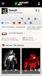Mobile Screenshot of feeesh.deviantart.com