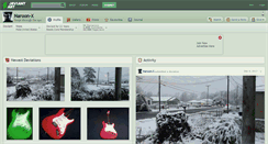 Desktop Screenshot of naroon-x.deviantart.com