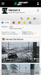 Mobile Screenshot of naroon-x.deviantart.com