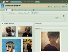 Tablet Screenshot of beyondxbirthdayxfan.deviantart.com