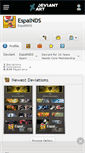 Mobile Screenshot of espalnds.deviantart.com