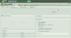 Desktop Screenshot of i-start-moshpits.deviantart.com