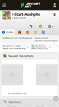 Mobile Screenshot of i-start-moshpits.deviantart.com