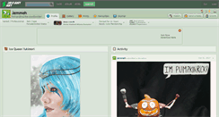 Desktop Screenshot of jemmeh.deviantart.com