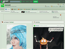 Tablet Screenshot of jemmeh.deviantart.com