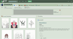 Desktop Screenshot of keisarakatsura.deviantart.com