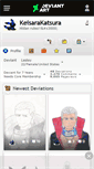 Mobile Screenshot of keisarakatsura.deviantart.com