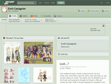 Tablet Screenshot of emil-castagnier.deviantart.com