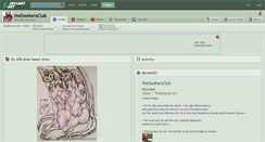 Desktop Screenshot of hotseekersclub.deviantart.com