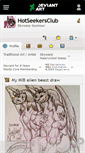 Mobile Screenshot of hotseekersclub.deviantart.com