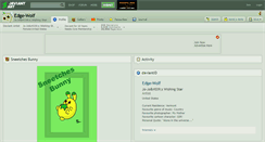 Desktop Screenshot of edge-wolf.deviantart.com