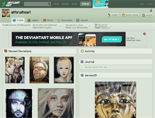 Tablet Screenshot of airbrushearl.deviantart.com