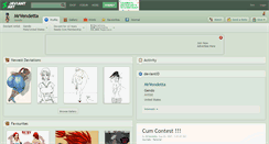 Desktop Screenshot of mrvendetta.deviantart.com