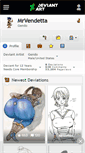 Mobile Screenshot of mrvendetta.deviantart.com