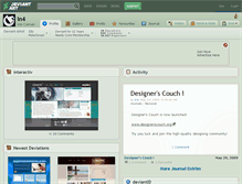 Tablet Screenshot of in4.deviantart.com