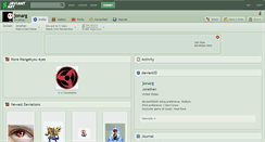 Desktop Screenshot of jonarg.deviantart.com