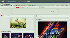 Desktop Screenshot of mahasesen.deviantart.com
