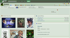 Desktop Screenshot of novarock.deviantart.com