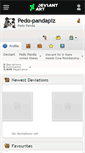 Mobile Screenshot of pedo-pandaplz.deviantart.com