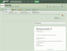 Tablet Screenshot of otter228.deviantart.com