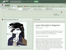 Tablet Screenshot of coonk9.deviantart.com