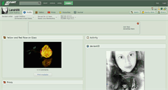 Desktop Screenshot of larah88.deviantart.com