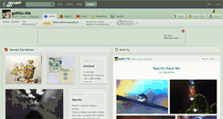 Desktop Screenshot of gorilla-ink.deviantart.com