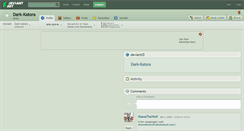 Desktop Screenshot of dark-katora.deviantart.com