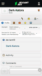 Mobile Screenshot of dark-katora.deviantart.com