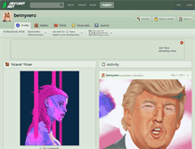 Tablet Screenshot of bennynero.deviantart.com
