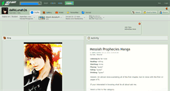 Desktop Screenshot of darklunah26.deviantart.com