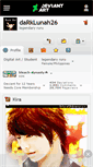 Mobile Screenshot of darklunah26.deviantart.com
