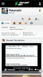 Mobile Screenshot of pokenatic.deviantart.com