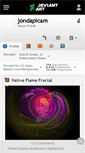 Mobile Screenshot of jondapicam.deviantart.com