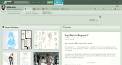 Desktop Screenshot of aisha-kun.deviantart.com