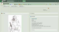 Desktop Screenshot of emma-louise.deviantart.com