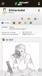 Mobile Screenshot of emma-louise.deviantart.com