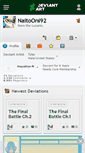 Mobile Screenshot of naitooni92.deviantart.com