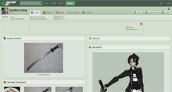 Desktop Screenshot of leostra-sama.deviantart.com