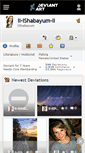 Mobile Screenshot of ii-ishabayum-ii.deviantart.com
