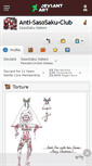 Mobile Screenshot of anti-sasosaku-club.deviantart.com
