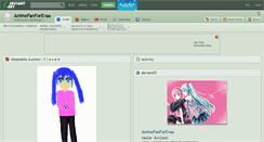 Desktop Screenshot of animefanforevaa.deviantart.com