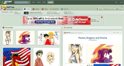 Desktop Screenshot of katt44.deviantart.com