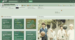Desktop Screenshot of dearbabywithpepe.deviantart.com