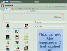 Tablet Screenshot of daniladawg.deviantart.com