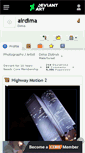 Mobile Screenshot of airdima.deviantart.com