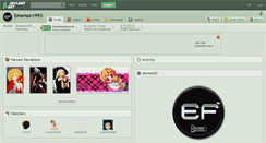 Desktop Screenshot of emerson1993.deviantart.com